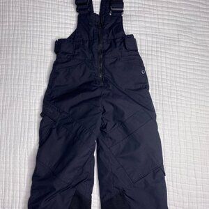 Toddler Boy/Girl Columbia Black Snow Pants 4T